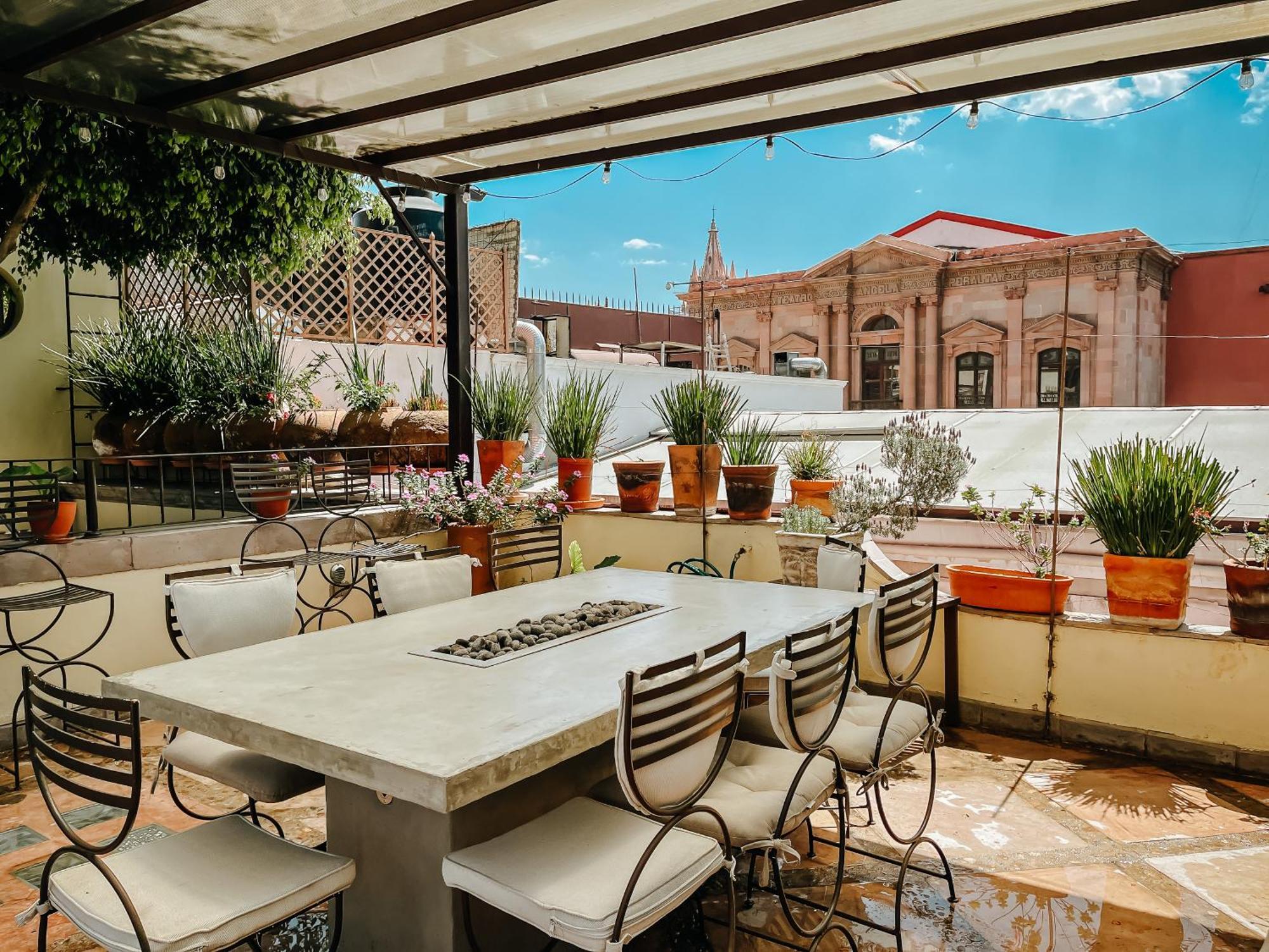 산미겔데아옌데 Casa Florida B&B 외부 사진
